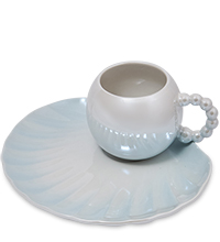 MUG-425/1 Чайная пара «Ракушка»