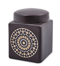 TJ-10/4 Керамическая банка бол. с крышкой