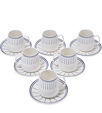 MUG-427/2 Набор из 6 чайных пар