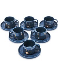 MUG-436/3 Набор из 6 чайных пар