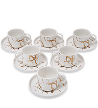 MUG-436/4 Набор из 6 чайных пар