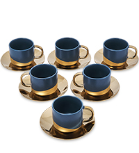 MUG-437/3 Набор из 6 чайных пар