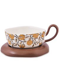 MUG-467/2 Чайная пара «Апельсин»