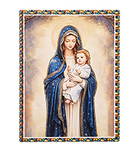 CT-13/4 Панно «Дева Мария с Младенцем Христом»