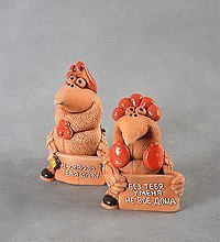 Фигурка керам. «Колобашка-Курица» в асс.