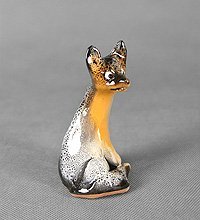 VD-  9 Фигурка керамическая «Лиса»