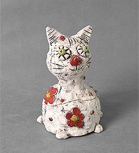 VD-113 Шкатулка керамическая «Кот»