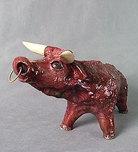 VD-139 Фигурка керамическая «Бык»