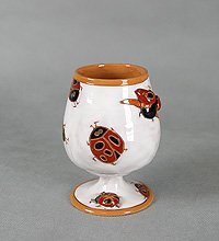 VD- 78 Бокал керамический «Божая коровка»