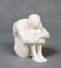 WS-105/ 2 Статуэтка «Атлет» (Глазурь)