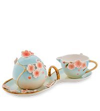 FM-39/ 2 Набор сахарница и молочник «Сакура» (Pavone)