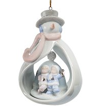 CMS-39/ 9 Фигурка подвесная «Снеговичок» (Pavone)