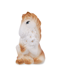 XA-378 Фигурка «Лошадь с букетом»