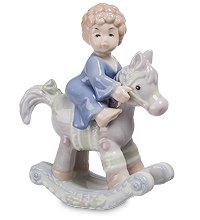 JP-36/15 Фигурка «Мальчик на лошадке» (Pavone)