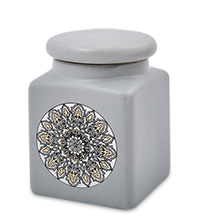 TJ-11/1 Керамическая банка мал. с крышкой