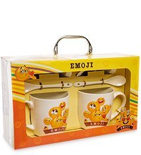 MUG-212/2 Н-р из 2-х кружек в подарочной коробке «Эмодзи»