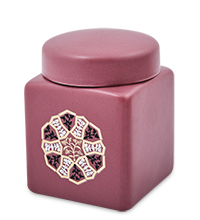 TJ-09/2 Керамическая банка мал. с крышкой