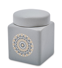 TJ-09/3 Керамическая банка мал. с крышкой