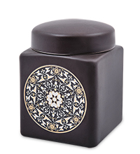 TJ-10/1 Керамическая банка бол. с крышкой