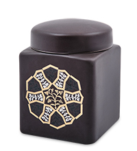 TJ-10/3 Керамическая банка бол. с крышкой