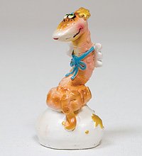 15907 Фигурка гипсовая «Змея-Ангел»