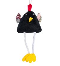 LJ-70 Подвесная фигурка «Петух» black LOVELY JOY