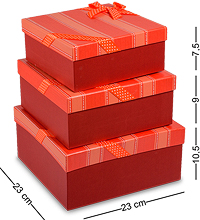 ZK-01 Набор коробок из 3шт «Яркая тесьма»