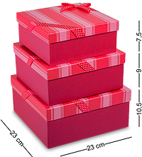 ZK-02 Набор коробок из 3шт «Яркая тесьма»