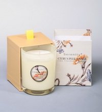 WD-02/ 1 Свеча аром. «Цитрус и шалфей» в под. кор.