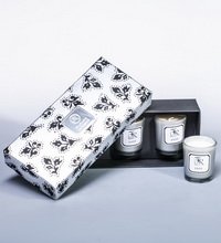 WD-09/ 1 Н-р из 3 свечей аром. «Jade Silver» в под. кор.