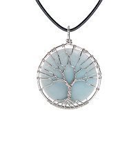 NP-01/5 Кулон с камнем «Амазонит»