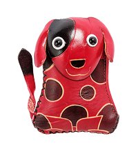 BL-44/1 Кошелёк кожаный «Собака»