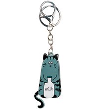 MR-127 Брелок «Котик с молоком» Mark Rita