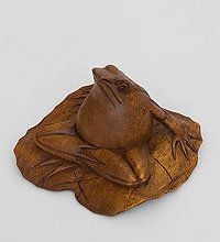 15-058 Статуэтка «Лягушка на листе» суар