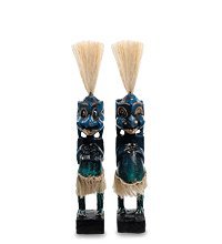 22-010 Статуэтка «Асмат» н-р из двух, 20 см