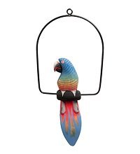 90-071 Статуэтка «Попугай на жердочке» 30 см