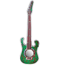38-001-03 Панно «Гитара» бол. (мозаика, о.Бали)