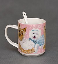 WAB-07-17 Кружка с ложкой