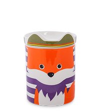 TC-21 Кружка с крышкой «Счастливый Лисенок» (Happy Head/TOPCHOICE)