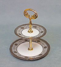 11597 Горка «Серебряный медальон» 2 яруса 203/152 мм(24)