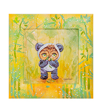 SZ- 22 Жикле в расписной раме «Любимые глазки» 16х16