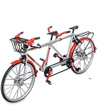 VL-12 Фигурка-модель 1:10 Велосипед 2-местный «Tandem»