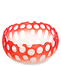 BMB- 62 Ваза «Перфора Красный Омбре» большой