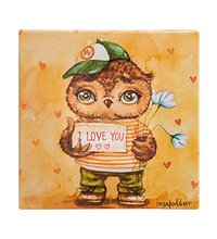 SZ-196 Жикле «I love you» 16х16