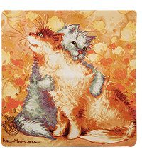 ANG-697 Наволочка гобеленовая «Зайчики» 45х45