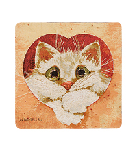 ANG-835 Наволочка гобеленовая «Ты навсегда в моем сердце» 30х30