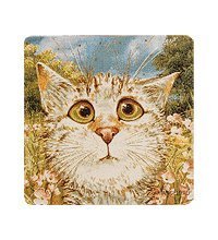 ANG-1104 Наволочка гобеленовая «Усатый-полосатый» 30х30