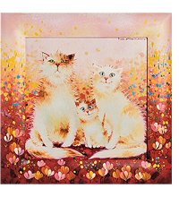 ANG-1131 Жикле в раме «Семья» 30х30