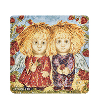 ANG-1919 Наволочка гобеленовая «Сладкой жизни Вам!» 30х30