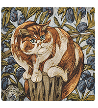 ANG-2095 Наволочка гобеленовая «Пышная слива» 45х45